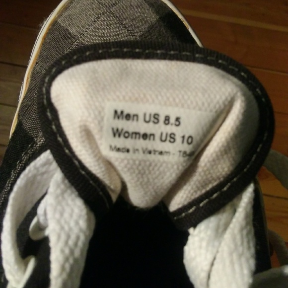 Vans | SOLD🎉Checkered Shoe Sneakers Black White - Picture 8 of 8